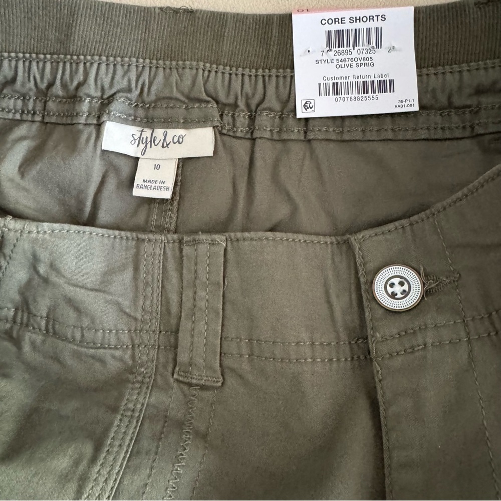 NWT Style &‎ Company Core Shorts - Picture 5 of 5
